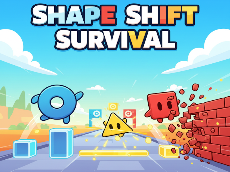 Shape Shift Survival 🕹️ Pelaa verkossa SGameS:ssä