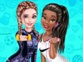 Peli Elsa Ja Tiana Workout Buddies  verkossa