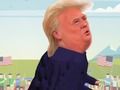 Peli Trump kävelee verkossa