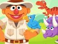 Peli 123 Sesame Street: Ernien dinosauruspäivähoito verkossa