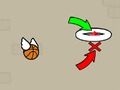 Peli Flappy dunk verkossa verkossa