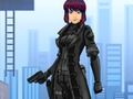 Peli Ghost In The Shell Merkittävä Motoko Kusanagi pukeutua  verkossa