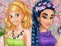 Peli Värit kevään prinsessa pukeutuja  verkossa