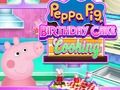 Peli Peppa Pig Birthday Cake Ruoanlaitto  verkossa