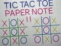 Peli Tic Tac Toe Paper Huomautus II  verkossa