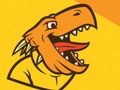Peli Dinosaurus Warrior väritys verkossa Peli Dinosaurus Warrior väritys verkossa
