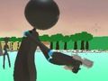 Peli Stickman aseistettu salamurhaaja 3D verkossa