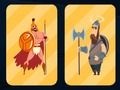 Peli Spartan ja Viking Warriors -muisti  verkossa