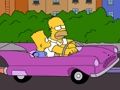 Peli Simpsons-auton palapeli  verkossa