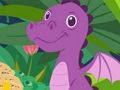 Peli Söpö dinosaurus väritys  verkossa