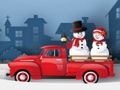 Peli Xmas Trucks palapeli  verkossa