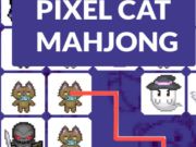 Peli Pikselikissa mahjong  verkossa