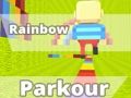 Peli Kogama Rainbow Parkour verkossa