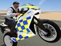 Peli Super Stunt Poliisin polkupyöräsimulaattori 3D  verkossa