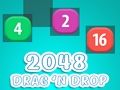 Peli 2048 vedä ja pudota  verkossa