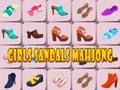 Peli Tyttöjen sandaalit Mahjong  verkossa