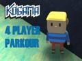 Peli Kogama 4 -pelaaja parkour verkossa
