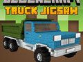 Peli Blockcraft kuorma-auton palapeli  verkossa
