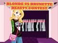 Peli Blondi vs Brunette -kauneuskilpailu  verkossa