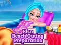 Peli Elsa Beachin retkeilyvalmistelut  verkossa