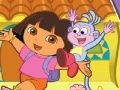 Peli Dora Explorer saavuttaa saappaat  verkossa