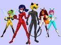 Peli Leppäkerttu & Cat Noir Maker  verkossa