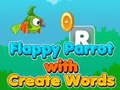 Peli Flappy papukaija luomalla sanoja  verkossa