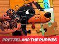Peli Pretzel ja pennut Jigsaw Puzzle  verkossa