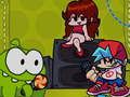 Peli Friday Night Funkin VS Om Nom alkaen Cut The Rope  verkossa