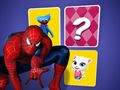 Peli Spiderman -muistikortti vastaa verkossa