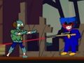 Peli Huggy wuggy vs zombeja verkossa