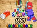 Peli Takaisin kouluun Lego värityskirja  verkossa