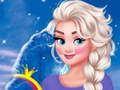 Peli Elsa Frozen tyylikkäät ruusut  verkossa