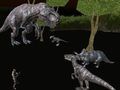 Peli Keskiyön moninpeli Dinosaur Hunt  verkossa
