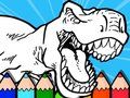 Peli Dinojen väritys lapsille  verkossa