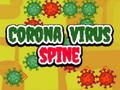 Peli Corona -virus selkäranka verkossa