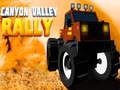 Peli Canyon Valley -ralli  verkossa
