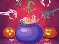 Peli Söpöjä Halloween-hirviöitä  verkossa