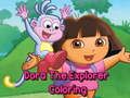 Peli Dora The Explorer väritys  verkossa