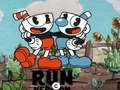 Peli Cuphead Run -versio  verkossa