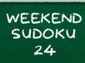 Peli Viikonlopun Sudoku 24  verkossa