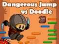 Peli Vaarallinen hyppy vs. doodle verkossa