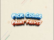 Peli Valitse Color Paint Fruits  verkossa