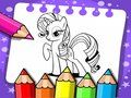 Peli Minun Little Pony -värityskirja  verkossa