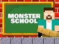 Peli Monster School: vuoristorata ja parkour verkossa Peli Monster School: vuoristorata ja parkour verkossa