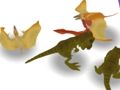 Peli Dinosaurukset sulautuvat ja taistelevat  verkossa