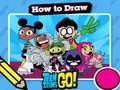 Peli Kuuma piirtää Teen Titans Go! verkossa