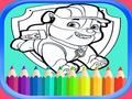 Peli PAW Patrol värityskirja  verkossa