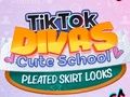 Peli TikTok Divas Söpöjä koulun laskostettuja hameita  verkossa