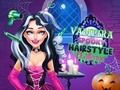 Peli Vampira Spooky Hairstyle Challenge verkossa Peli Vampira Spooky Hairstyle Challenge verkossa